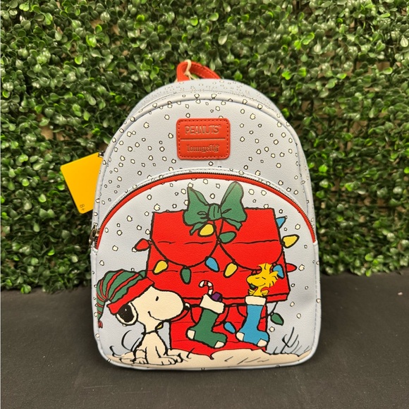 Loungefly | Bags | Loungefly Peanuts Snoopy Woodstock Snow Mini ...